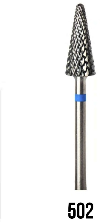 Насадка PRO BURS 502 фреза конус насечка синяя 1 шт