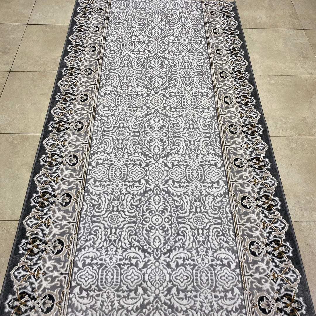 Купить Ковровая дорожка Bal Tekstil F176A Grey Cream 137 см x 3 м в ...