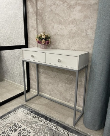 Консоль ELIT Elit, 100х40x85 см, белый, серый
