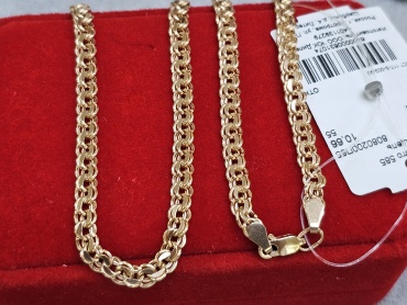 Anartxy Gold_Anar длина 55 см, вес 10.66 г золото, плетение бисмарк