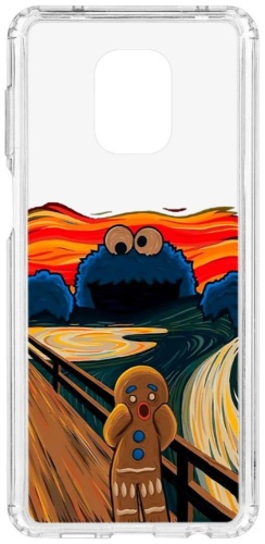 Чехол КRUЧЕ для Xiaomi Redmi Note 9 Pro многоцветный