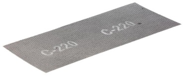 Листы сетчатые P220, 115x280 мм, 5 шт.