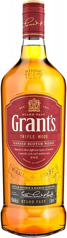 Виски Grant`s купажированный 40% 0.5 л