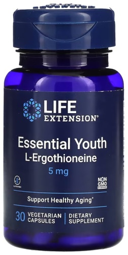Life Extension БАД Essential Youth L-Ergothioneine, 5 mg 30 капсул
