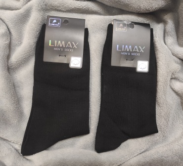 Носки LIMAX 2 пары черный 39-41