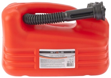 Канистра вертикальная STELS 53121 красная 5 л