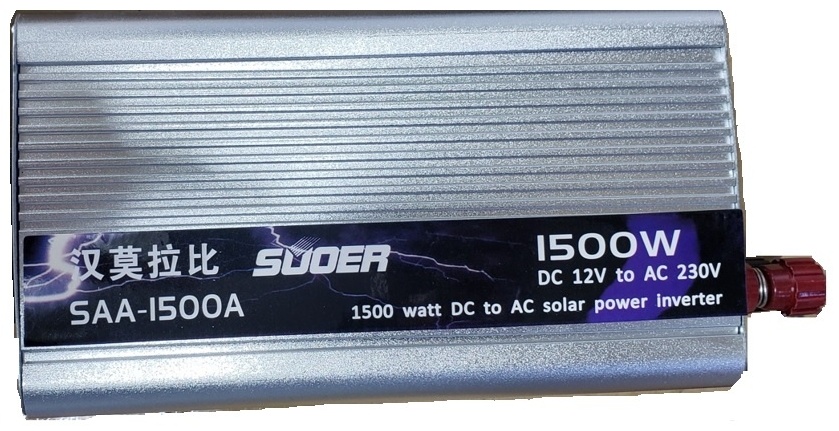 SUDER автомобильный инвертор SAA-1500A 220 В