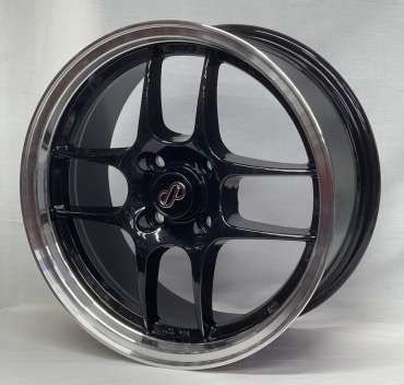 Bai Wheels 005 7x15/4x100 D73 ET35 4 диска черный, серебристый