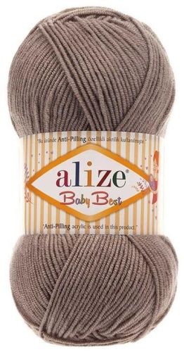 Alize Baby Best 534 светлый коричневый 240 м 100 г