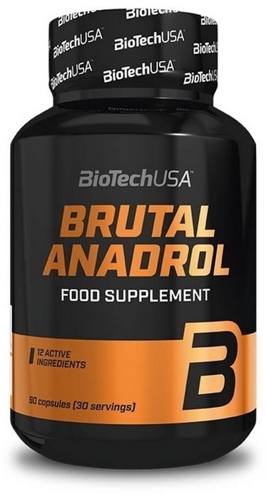 Купить Тестостероновый бустер BioTech USA Brutal Anadrol 90 капсул в ...