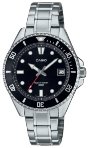 Кварцевые CASIO MDV-10D-1A1VEF нержавеющая сталь