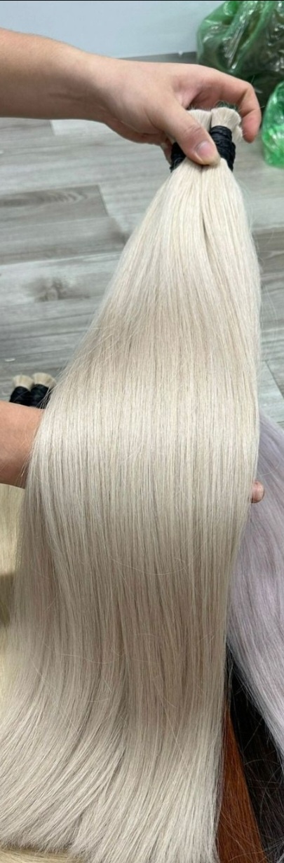 Lux Hair волос для наращивания на резинке натуральный блонд женский