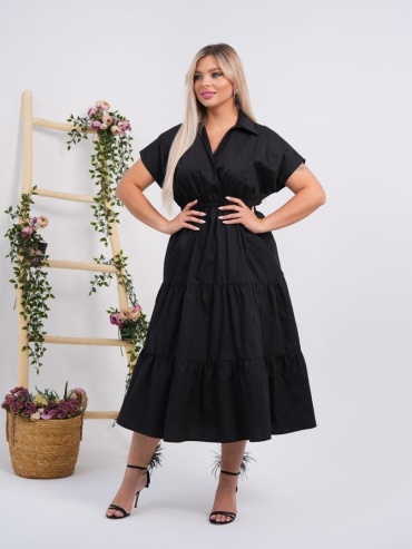 Повседневное платье Jazu Brand черный