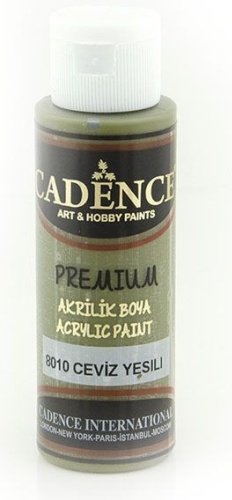 CADENCE Краска акриловая Cadence 8010, Зеленый орех Зеленый орех / Walnut Green 1 шт