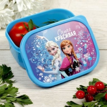 Ланч-бокс Самая красивая Холодное сердце 17834367_47899 1 шт, пластик