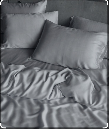 Комплект Tencel Calm 2-спальный тенсель, 2 наволочки: 50x70 см