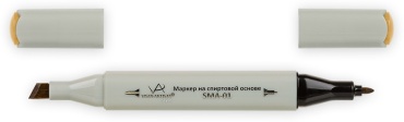 Маркер Vista-Artista 4680269626133, 1 шт, 7 мм, желтый
