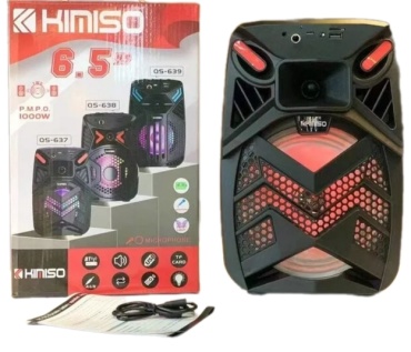 Портативная колонка Kimiso Kimiso QS-637 черный