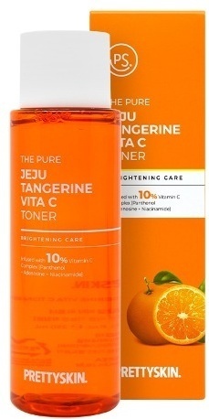 Pretty Skin тонер Jeju Tangerine Vita C 250 мл