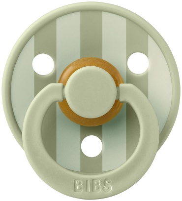 Пустышка BIBS Studio Colour Block Sage 6+ месяцев мультиколор