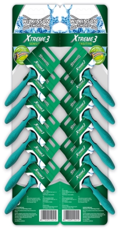Wilkinson Sword Xtreme3 Sensitive бритвенный станок 12 шт