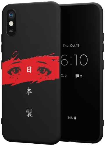 Чехол Mcover для Xiaomi Redmi 9a черный