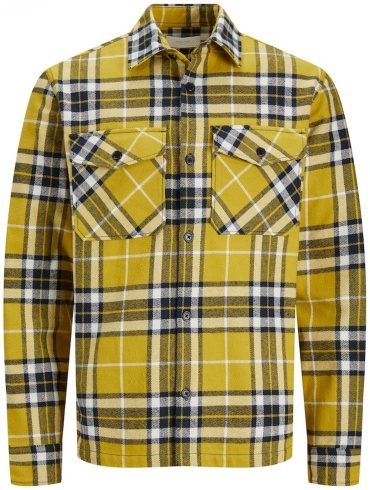 Рубашка полуприталенная Jack&Jones мультиколор
