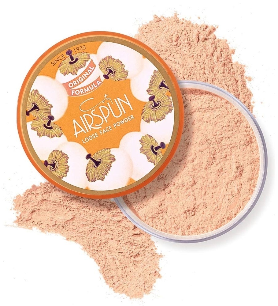 Пудра Coty Airspun Loose Face Powder рассыпчатая 070-22 Rosey Beige прозрачный