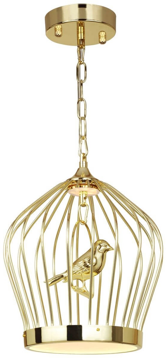 Светильник потолочный Favourite LED золотистый