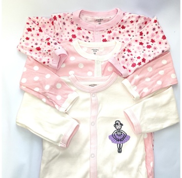 Набор слипов carters love мультиколор
