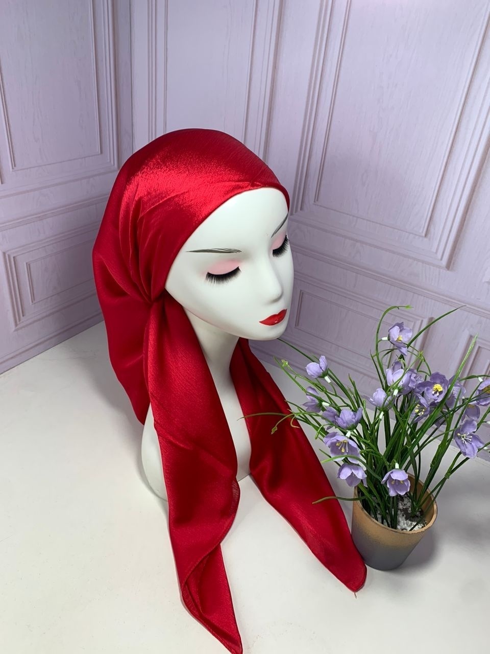 Платок FASHION акрил, шелк, атлас 100 x 100 см