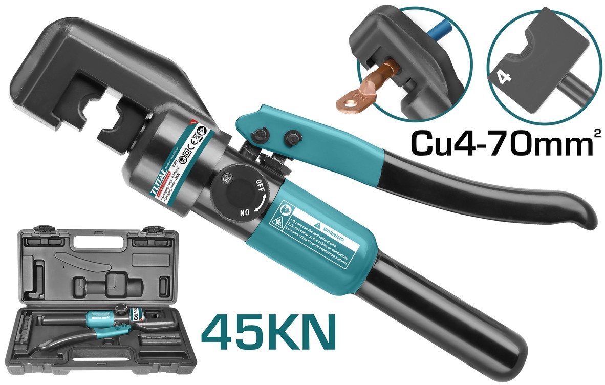 Купить Пресс-клещи Total THCT070 гидравлические для кабельных ...