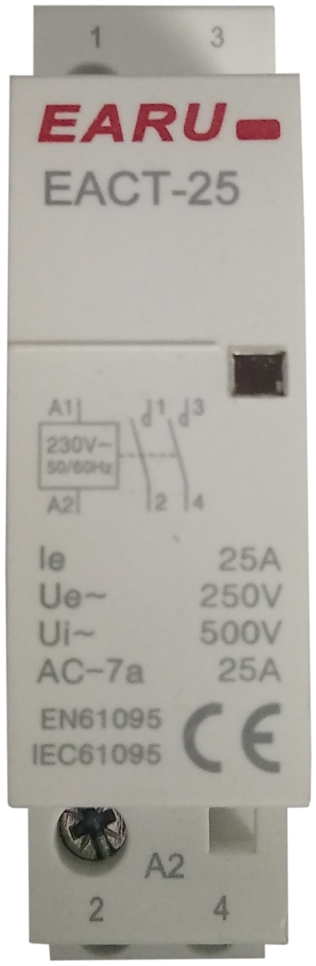 Купить EARU ELECTRIC модульный контактор 16 АA, EACT-2P-25 в Алматы ...