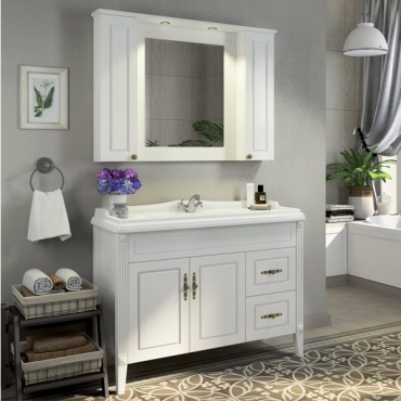 Comforty Палермо-120 белый глянец раковина COMFORTY 3312