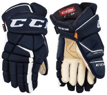 CCM GLOVESASJR11NVWH белый-синий универсальный