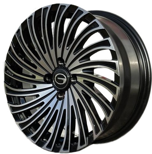 Replica 152007 6.5x15/4x100 D67.1 ET35 черный, серебристый
