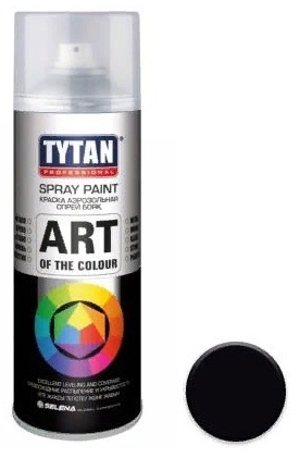 TYTAN краска Art of the colour тон черный, 400 мл