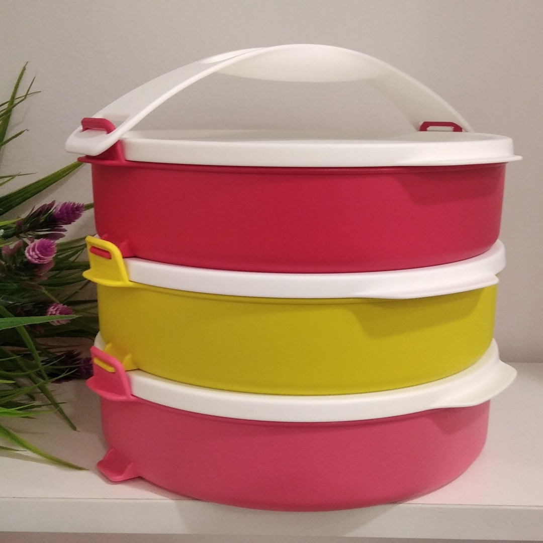 Купить Tupperware набор ланч-боксов РП 177 3 шт, полипропилен в Алматы ...