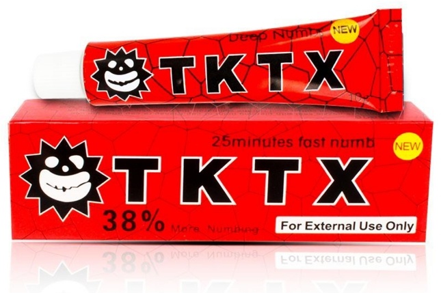 TKTX крем обезболивающий TKTX Анестезирующий красный 38% 10 мл