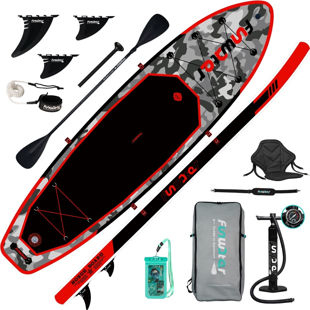 Доска Funwater SUPFW10B 2022 330 см мультиколор