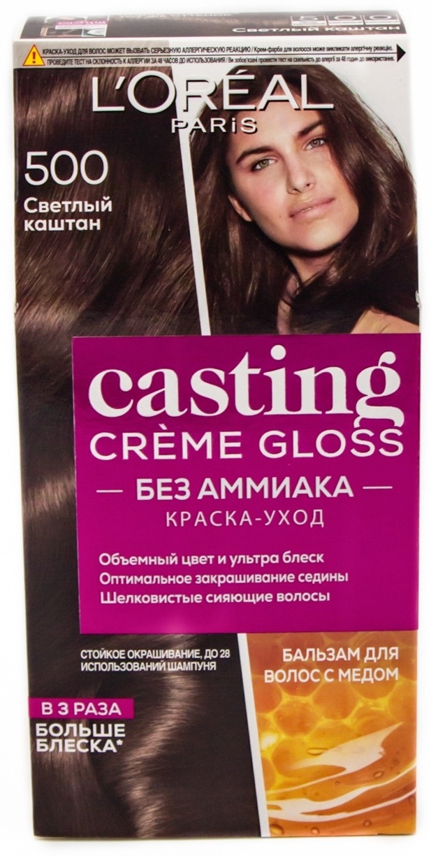 Купить Loreal Paris Casting Creme Gloss крем-краска 500 светло ...