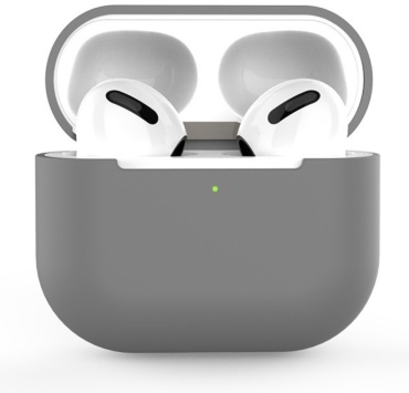 Чехол Silicone Case для Apple AirPods 3 графитовый
