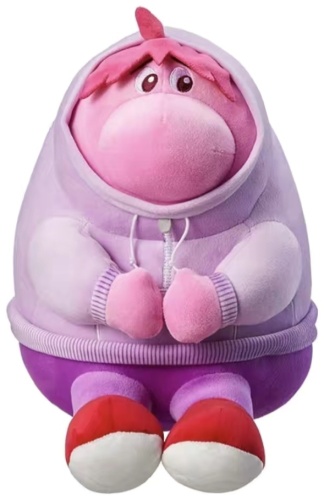 Мягкая игрушка 163 Toys Головоломка Стыд, высота 28 см, мультиколор, сиреневый