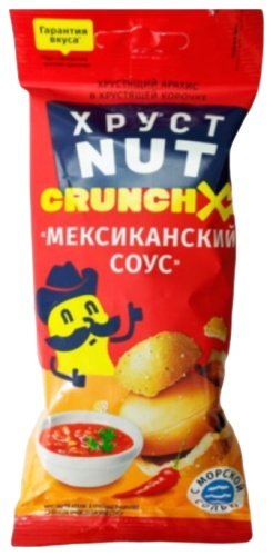 ХрусNut Crunch арахис мексиканский соус 60 г