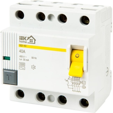 IEK автоматический выключатель ВД1-63 MDV10-4-040-030 40 A