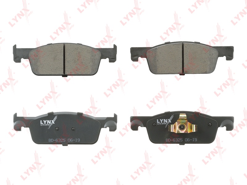 Колодки LYNXauto передние BD6325 4 шт
