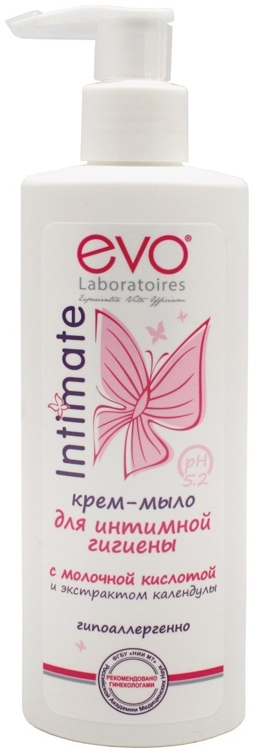 Жидкое мыло туалетное EVO Laboratoires Intimate Без аромата 200 мл