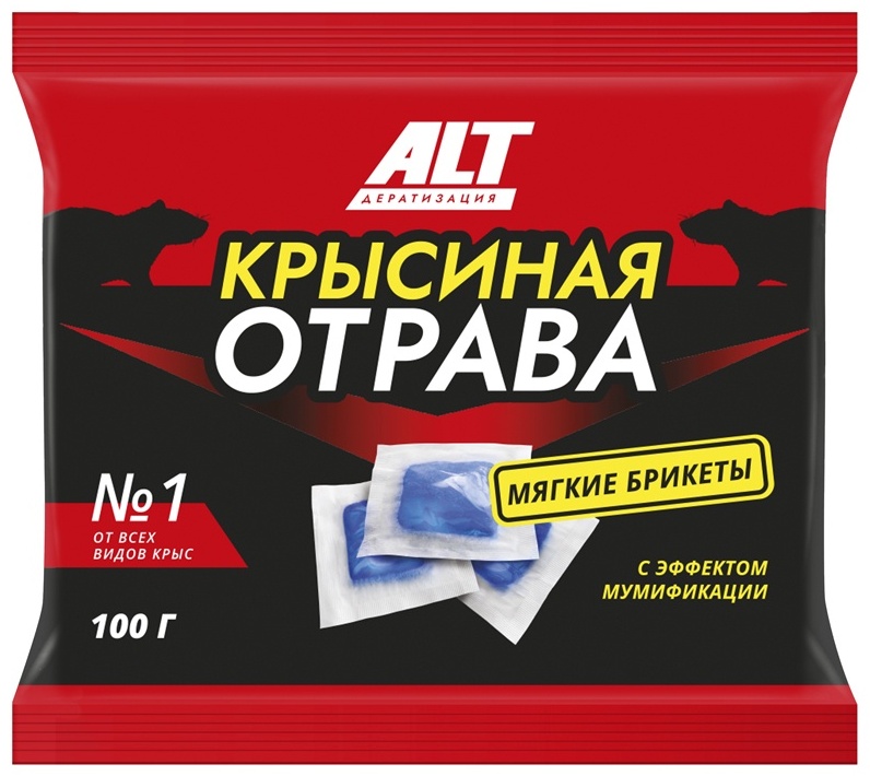 ALT Sport Крысиная отрава 100 г