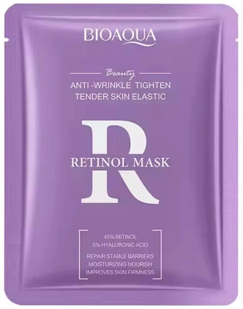 Маска для лица Bioaqua тканевая Retinol 1 шт