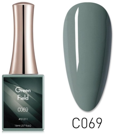 CANNI гель-лак Green Field C069 глянцевое 16 мл